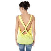 Zuelements Yellow Viscose Women Top